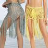 Handmade Crochet Beach Tassel Skirt Bikini Cover-Up