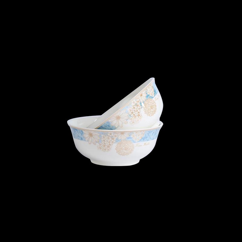 Керамический набор Jingdezhen "Прогулка во времени" 6 дюймов для лапши и супа