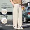 ROMON Unisex Lightweight Curved-Leg Casual Pants 808