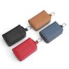 "Genuine Leather Universal Car Key Cover & Multifunction Card Holder with Keychain for Men & Women"