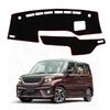 FUELHOOD Накладка на приборную панель для Suzuki Solio Защитный коврик с защитой от солнечного тепла, царапин и хорошей видимостью Полиэстер Комплект с черными и красными линиями Интерьер