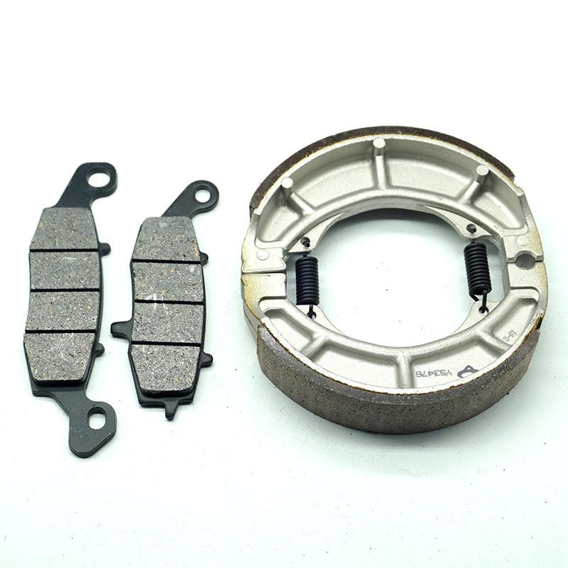 Motorcycle Front Rear Brake Pads for SUZUKI TU250G Grasstracker 2000-2016 TU250GB Bigboy TU250GBZ 2010 TU250X Volty Type II 1999