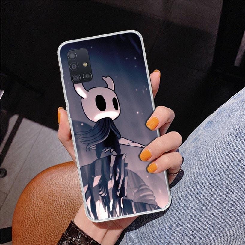 Мультяшный чехол для телефона Hollow Knight для Samsung Galaxy A52 A32 A22 A12 A51 A31 A50S A30S A20S A10S Note 20 Ultra 10 Plus S10 A72 A7