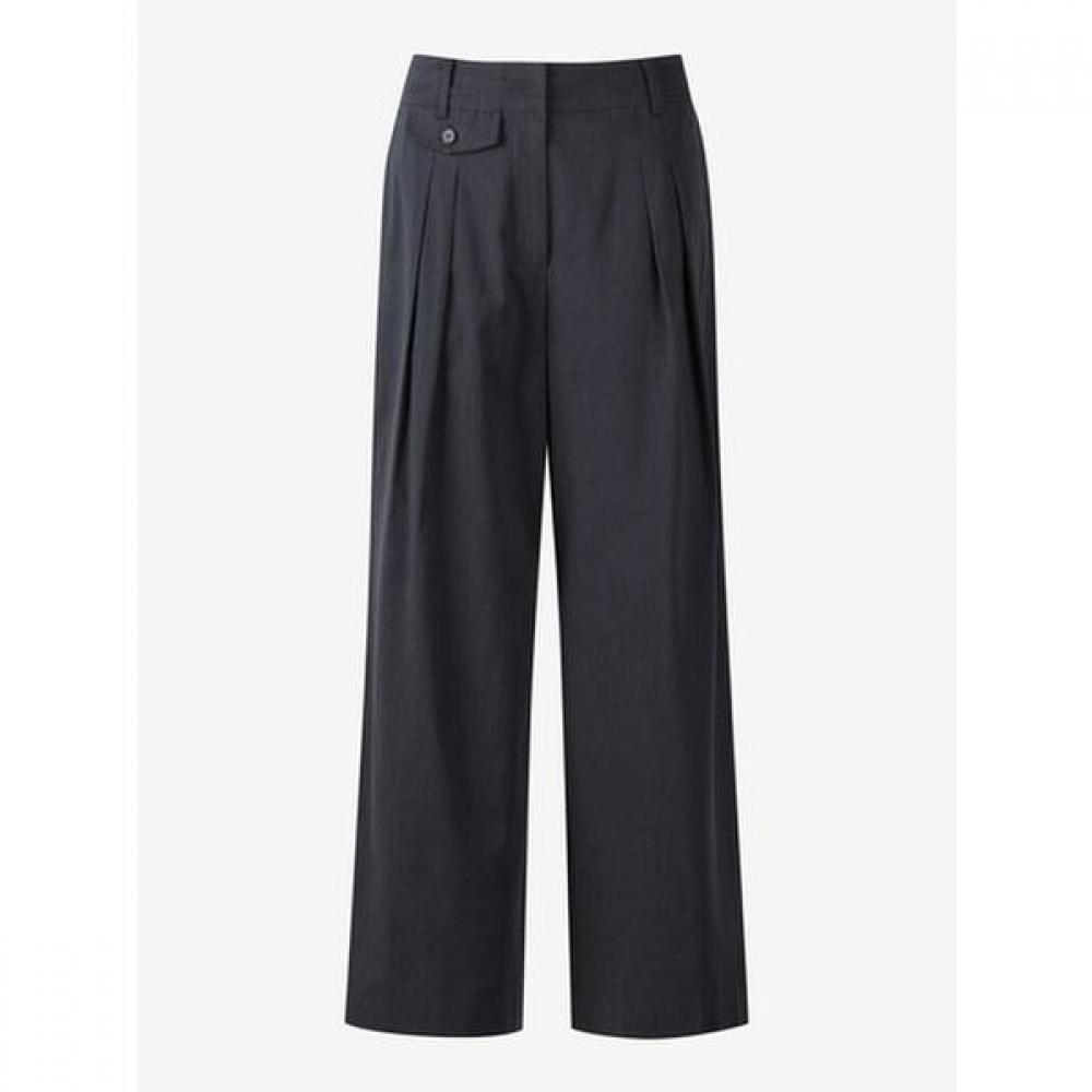 Cc Collect Bicolor Stitch Tuck Pants C262msa039