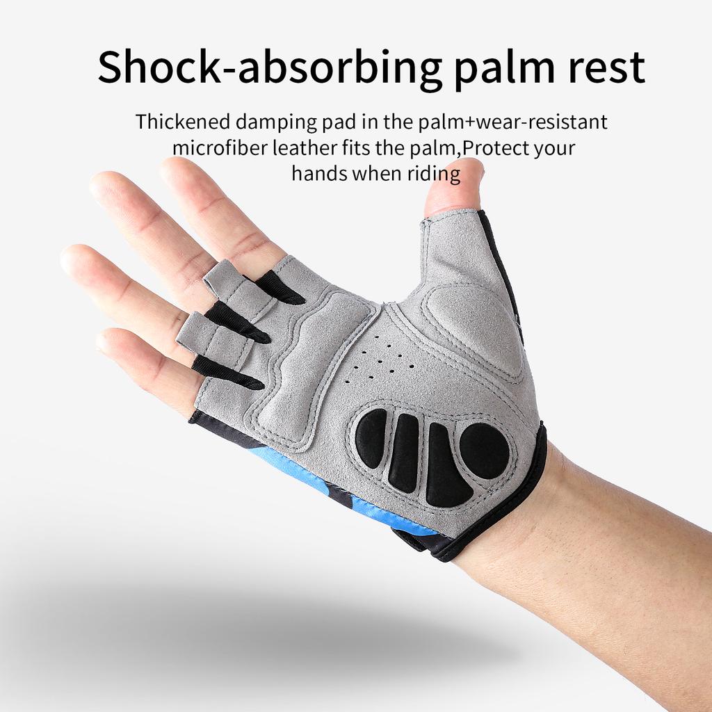 Sports Half Finger Cycling Gloves Men Women MTB Bike Gloves Running Fitness Gym Riding Motorcycle Bicycle Gloves