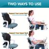 Ergonomic Memory Foam Lumbar Support Back Cushion