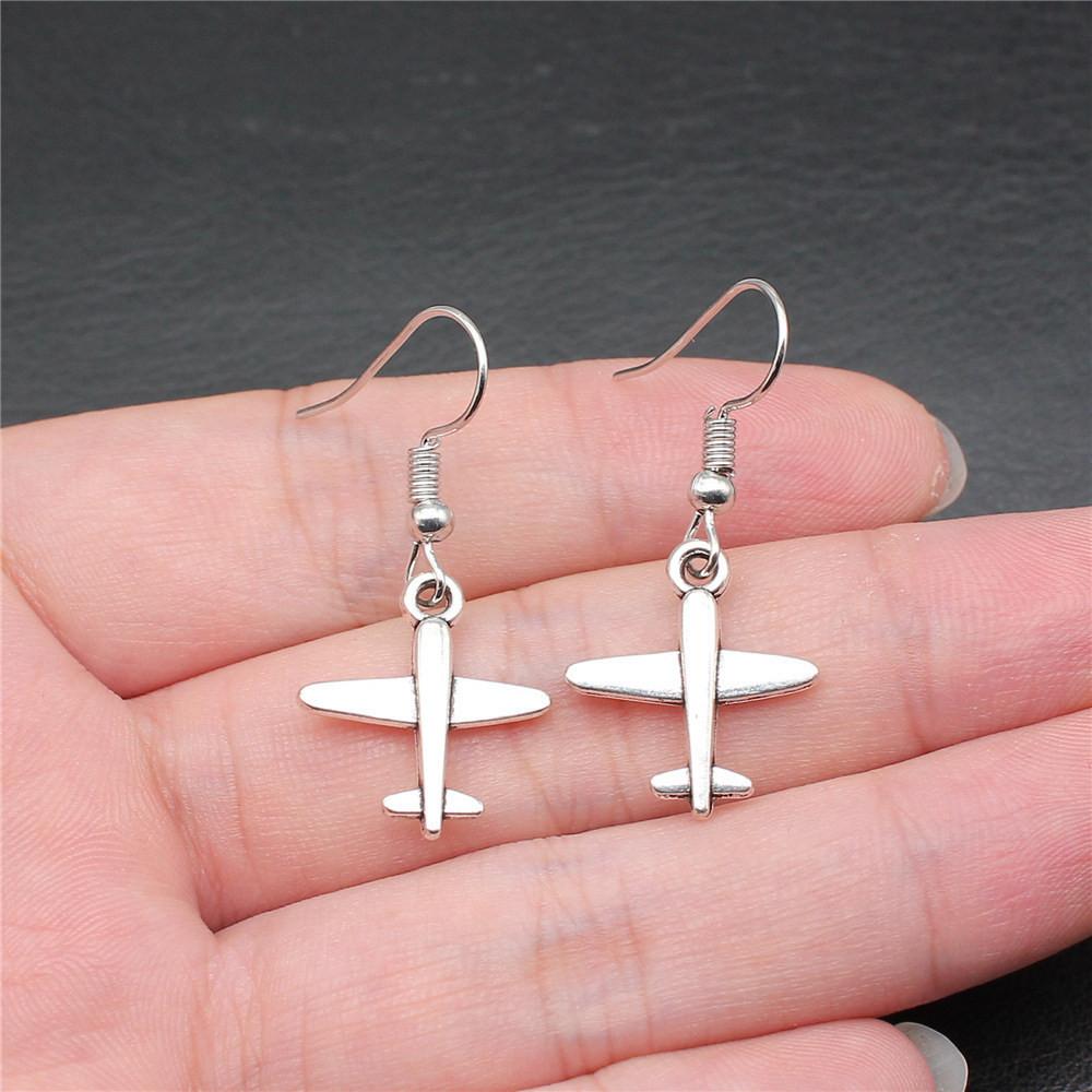 Серьги-подвески и подвески для путешествий на самолете на Рождество, мужские украшения, эстетические товары для вечеринок