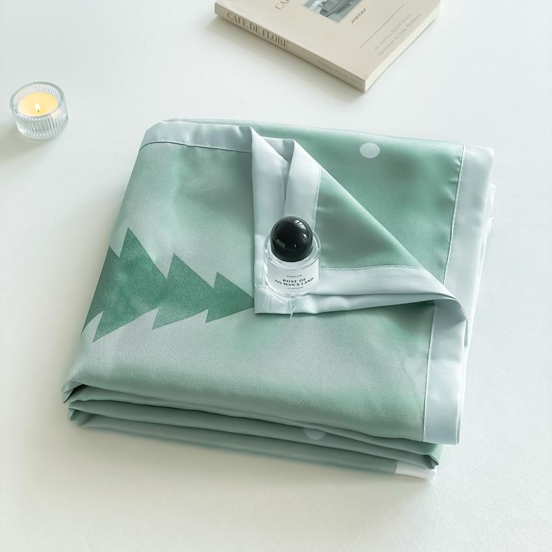 Охлаждающая плоская простыня с наволочкой, летние простыни, гладкое постельное белье, комплект постельного белья для дома, односпального размера или размера «queen-size», roupa de cama