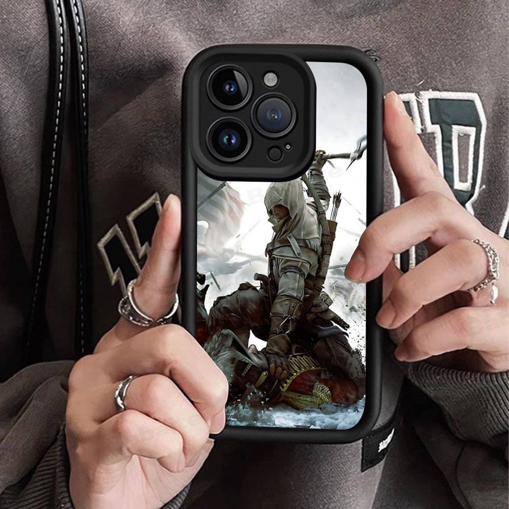 Смешной Чехол для Телефона из Силикона 'A-Assassins Game C-Creed' для iPhone 17 Pro Max 16 15 14 13 12 11 Plus 17 Air