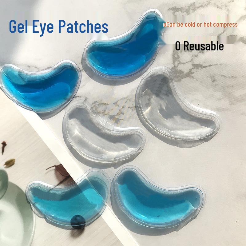 Cooling Gel Eye Patches for Wrinkle Reduction, Dark Circle Fading & Firming