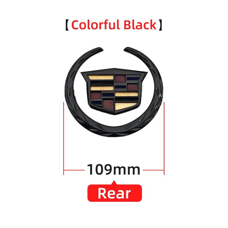 1pcs ABS 109mm 158mm for Cadillac SRX ATS XTS Car Front Grille Emblem Rear Tail Bumper Trunk Sticker Badge Styling Accessories