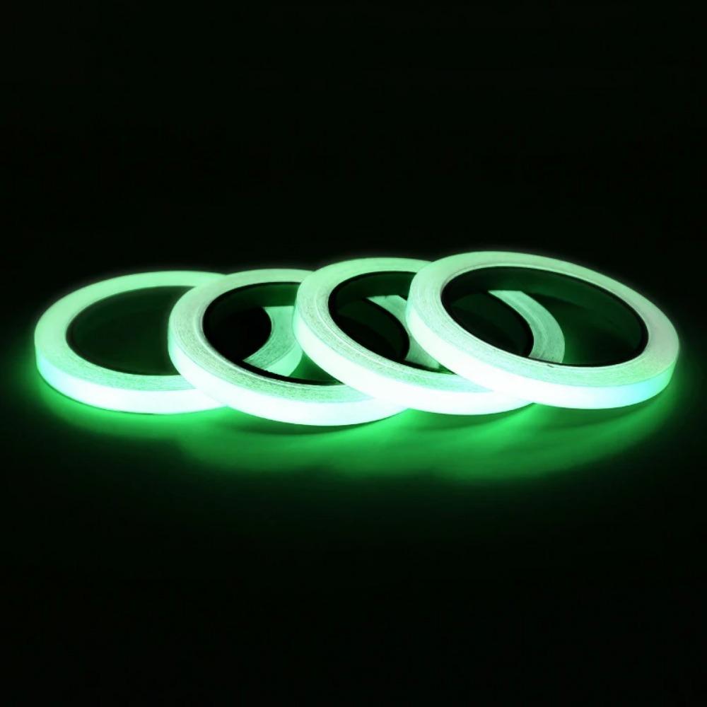 Glow Tape Waterproof In The Dark Bright Fluorescent Outdoor For Fishing Pole, Rope, Star, Clothes,Paint, Halloween, Christmas