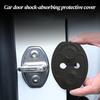 Накладка на дверной замок автомобиля, защитная подушка дверной защелки, бесшумная защита замка, амортизирующая накладка, украшение для автомобиля, внедорожника, грузовика