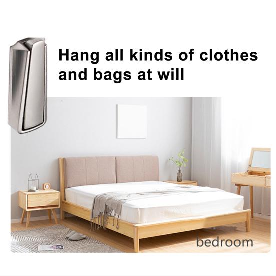 Foldable Wall Hook Strong Load-bearing Sturdy Construction Easy Installation Towel Coat Hanger Multifunctional
