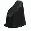 Waterproof Rain Wheelchair Cover for Electric Manual Folding Wheelchairs Black