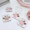 Палитра теней для век Cat Paw, 5 цветов, мерцающие матовые, натуральные, нюдовые, стойкие, водостойкие, с высоким содержанием пигмента, женские тени для век, принадлежности для макияжа глаз