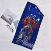 1pc Transformers Beach Towel with Custom Name, Beach/Swimming/Bath/Picnic/Camping Towel, Suitable for Seaside Beaches