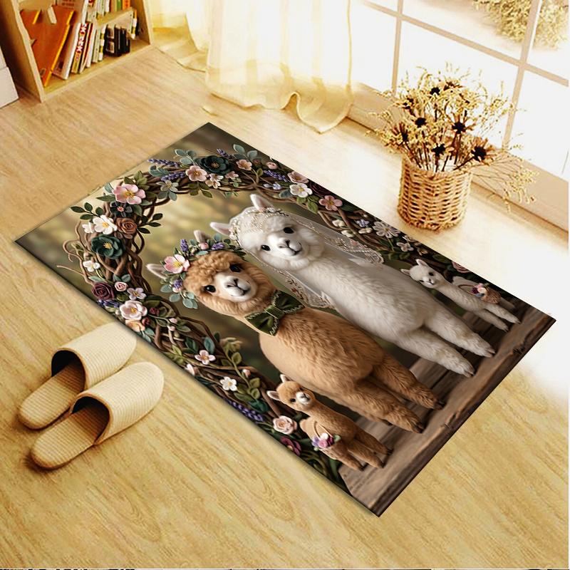 2025 New Cute animals Carpet Rug for Living Room Bedroom Home Sofa Decoration,Kids play Non-slip Floor Mat