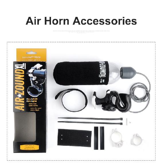 Велосипедный велосипед Air ZOUND Trump MTB/дорожный газовый баллон высокого давления с громким голосом, воздушный звуковой сигнал, велосипед с улиткой, гудок, велосипед