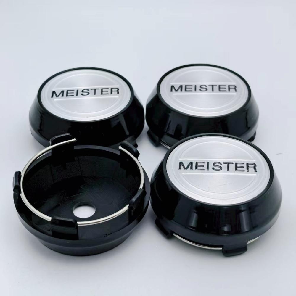 4 шт. Логотип-эмблема MEISTER Колпачки центральных отверстий дисков автомобиля 60 мм 64 мм 65 мм 68 мм 69 мм Ступица Высокая крышка Автомобильные аксессуары для W DNHFG5 Рабочий диск Колпачок ступицы