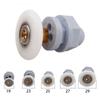 PVC Shower Door Rollers Replacement Parts Hanging Wheel New Pulley  Bath Room