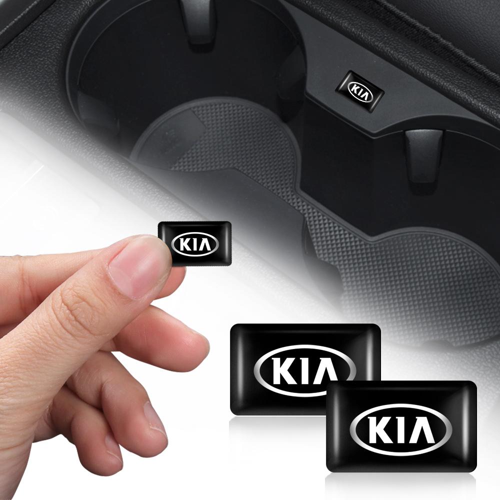 2026 Горячая наклейка на автомобиль Для Kia K Логотип Rio K5 Picanto Sportage Niro Morning Ceed Optima Seltos Наклейки на кнопки стеклоподъемника автомобиля Сталь
