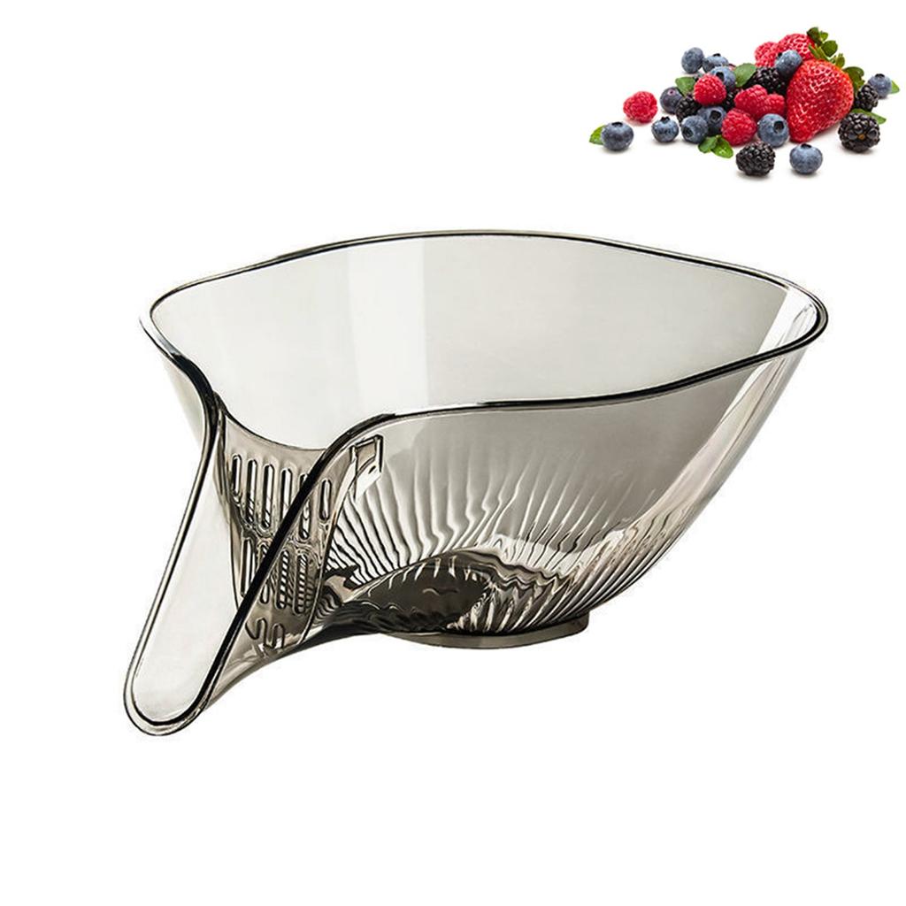 Многофункциональная корзина для чистки — миска для чистки фруктов с ситечком, кухонная мойка, слив для сбора пищевых продуктов, ополаскиватель для фруктов, овощей