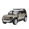 1/18 масштаб Land Rover Defender внедорожник литой большой размер масштабная модель автомобиля литой металл звук и свет коллекция детские игрушечные транспортные средства подарки