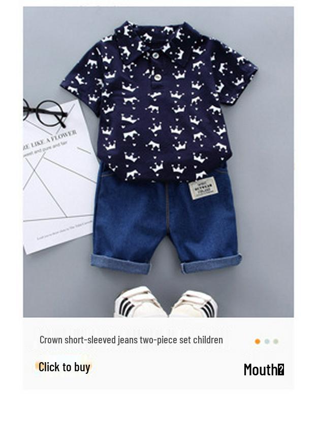 Boys' Fleece-Lined Plaid Cotton Jacket - Korean Style, Single-Breasted, Solid Color