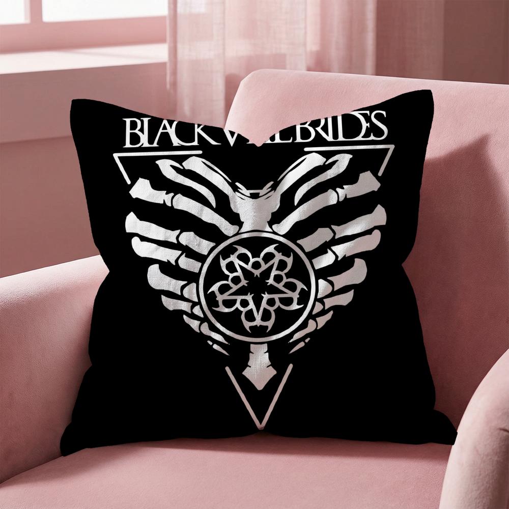 A-Andy Biersack V-Veil Brides Cushion Cover Multi-Scene Pillow Cover for Home & Car - Reversible, Soft & Durable for Daily Use