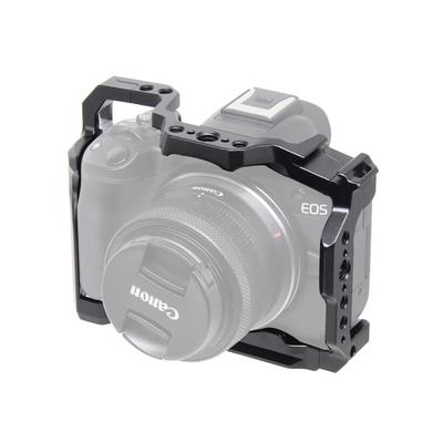 Клетка для камеры SIUTATDSH для Canon EOS, Супер-горячий башмак, Совместимый с Arri винт, Пластина Arca в комплекте, R50, Расширяемая, Встроенное крепление, Отверстия,