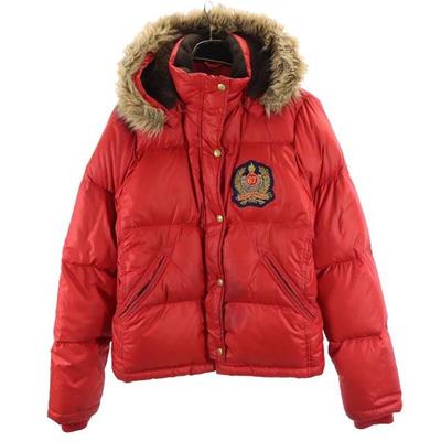 POLO JEANS COMPANY Пуховик XL Красный Женский Б/у