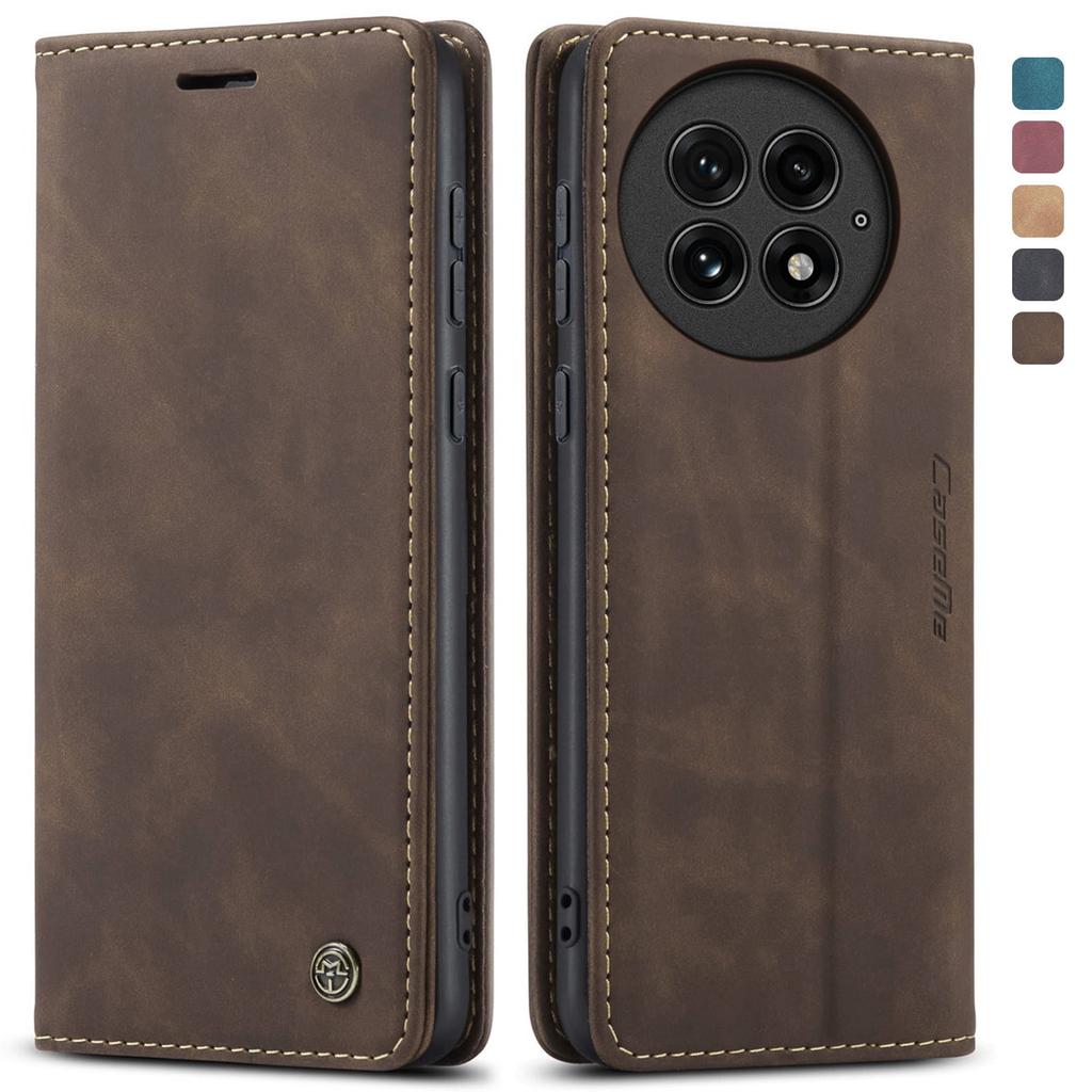 Luxury Retro Case for OnePlus 13 Multiple Card Slots Stand Function Phone Cover for OnePlus 12 Leather Wallet Protection 11Funda