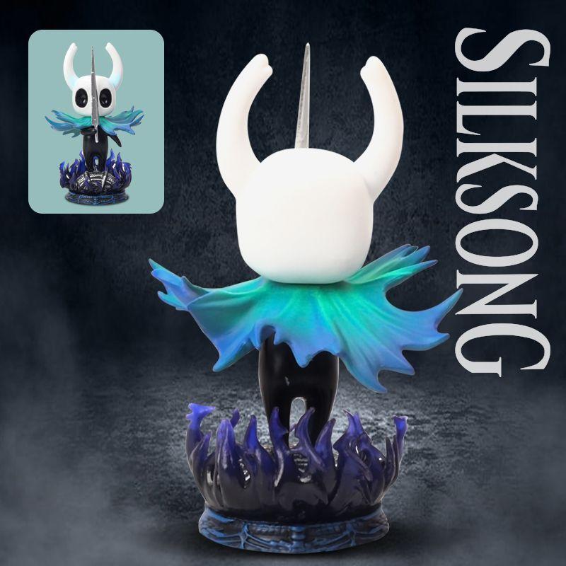 Новая фигурка-модель из аниме Hollow Knight Маленький Рыцарь, игрушки, ручная работа, игровые аксессуары, основа, коллекционная статуэтка, статуя, ПВХ модель