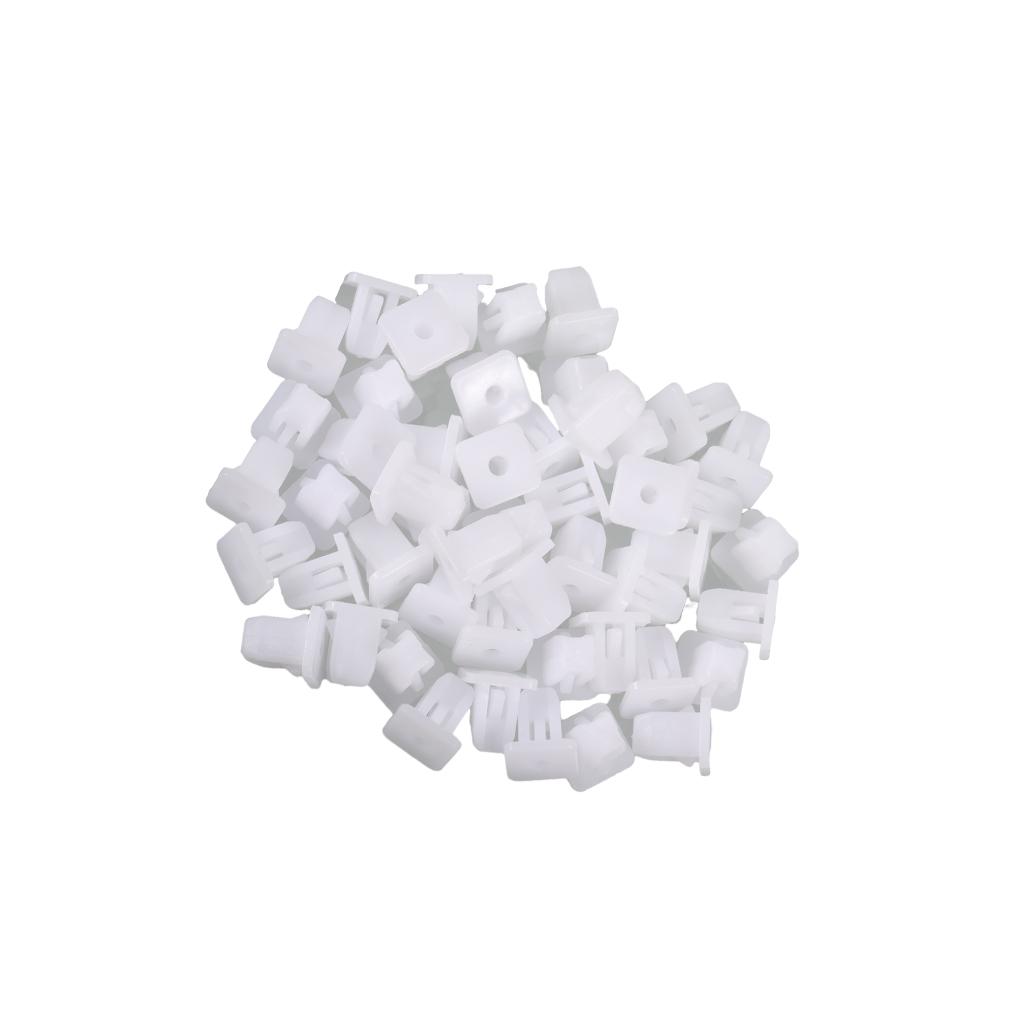 Квадратные заклепки Фиксатор Зажим Авто Крепеж Автомобильные аксессуары Авто Крепеж Зажимы для бампера автомобиля Дверная панель Подкрылок Крышка Зажимы