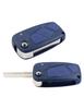 Чехол-брелок для пульта дистанционного управления FIAT DUCATO GRANDE PUNTO STILO PANDA BRAVO 3 кнопки - Синий -