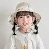 Mesh Boys Girls Sunhat Cartoon Animal Fisherman Caps New Baby Bucket Cap  Toddler