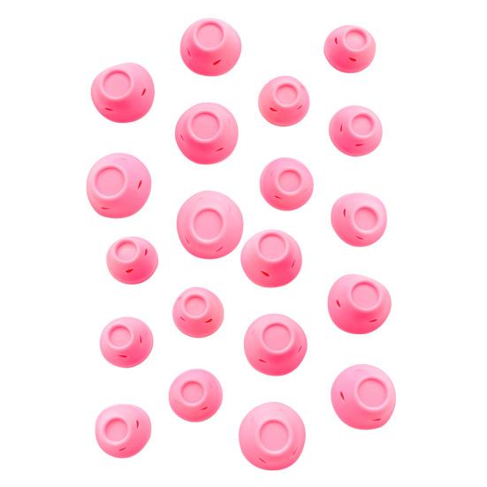 20 шт. силиконовые бигуди для волос в форме гриба-колокола без нагрева для женщин, ночные бигуди для сна, ленивые девушки, влажные, сухие, короткие, длинные волосы, завивка, инструменты для укладки