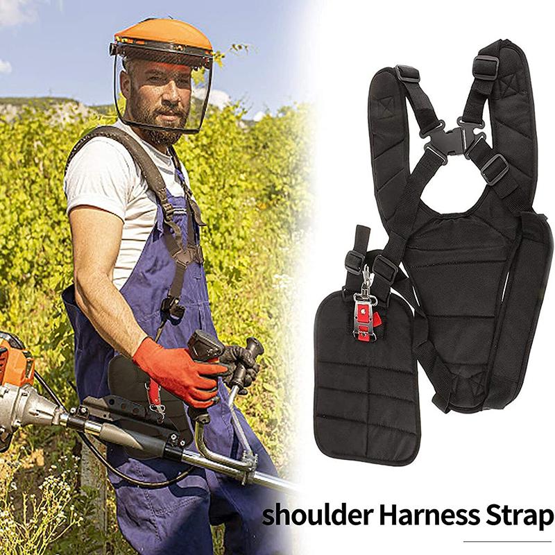 Padded Shoulder Harness Strap Garden Brush Cutter Trimmer Strimmer Adjustable