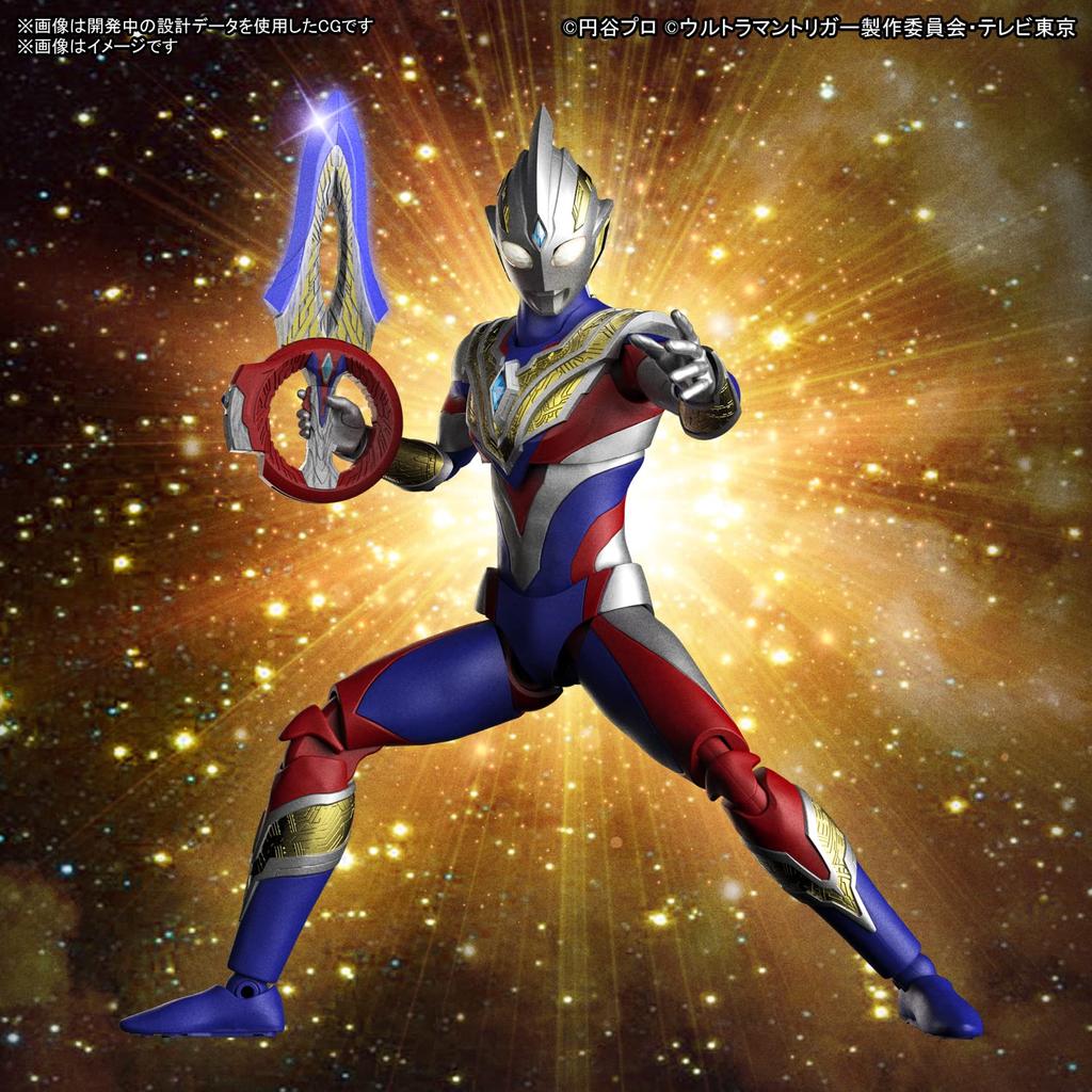 BANDAI SPIRITS Standard Ultraman Trigger Plastic Model Figure-rise Multi-type Color-coded