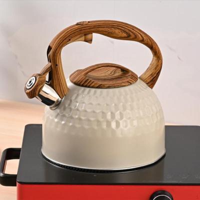 Свистящий чайник Чайник 2,5 л Портативный Легкий для переноски Легкий Наплитный Нержавеющая сталь