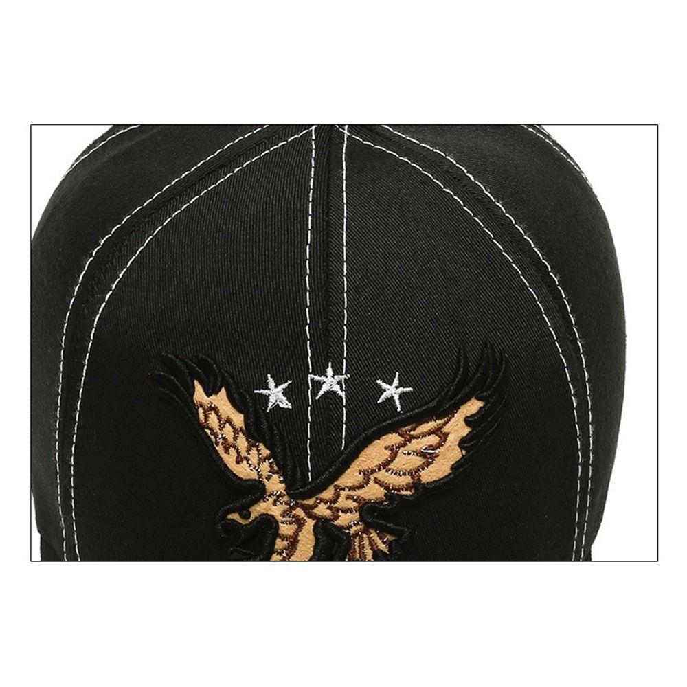Breathable Baseball Cap 3D Eagle Snapback Hat Outdoor Activities Eagle Men's Hat Male Female