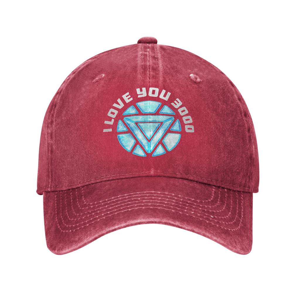 Iron Unisex Multicolor Hat Peaked Womens Cap I Love You Personalized Visor Protection Hats