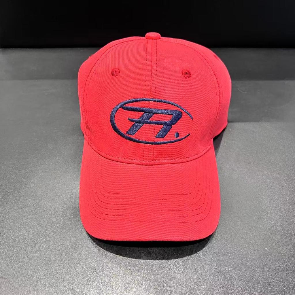 Fashion Hat New Product of the Year, American retro washed cotton letter A baseball cap, men's and women's big head circumference cap, trendy