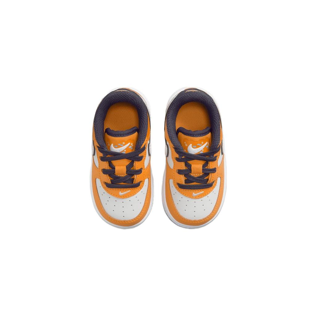 (TD) Nike Air Force 1 Low SE 'White Orange' Baby FJ4657-800