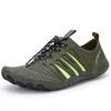 Men Women Aqua Shoes Quick Dry Barefoot Swim Water Shoes Upstream Beach Sandals FitnessYoga Footwear River Sea Diving Surfing Wading Sneakers 