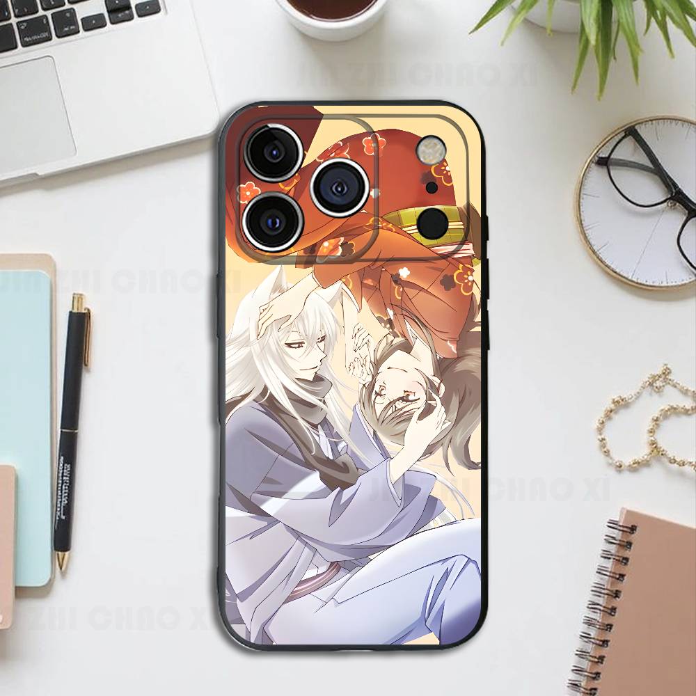 Т-Томоэ Нанами К-Камисама Силиконовый Мягкий Чехол Для Телефона Для IPhone17 16 15 14 13 12 11 Pro Max Plus X XR SE Чехол