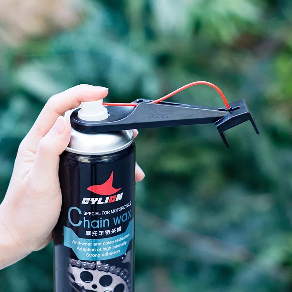 Mess-Free Motorcycle Chain Oiler Spray Gear -cleaning Maintenance Tool For Chain Wax Cleaner Attachment