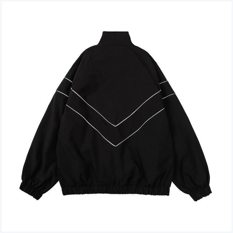Harajuku Vintage Jacket Women Gorpcore Oversized Y2k Streetwear Track Jackets Windbreakers Gothic Outdoor Causal Coats