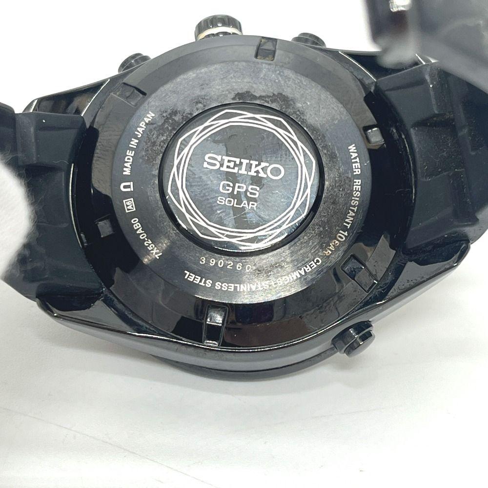 Used SEIKO Astron 7X52-0AB0 SS Black Watch